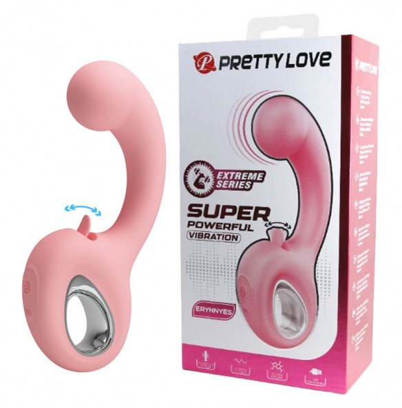 Pretty Love - ERYNNYES Super Powerful Vibration (Chargeable - Pink) Pretty Love - ERYNNYES Super Powerful Vibration (Chargeable - Pink)